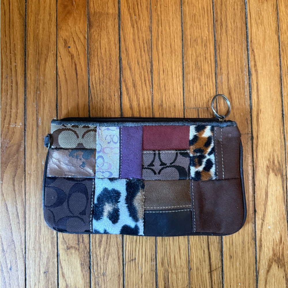 Multicolor Patchwork Clutch - image 2